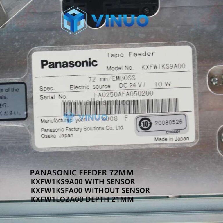 PANASONIC FEEDER 72MM KXFW1KS9A00 KXFW1KSFA00 KXFW1LOZA00
