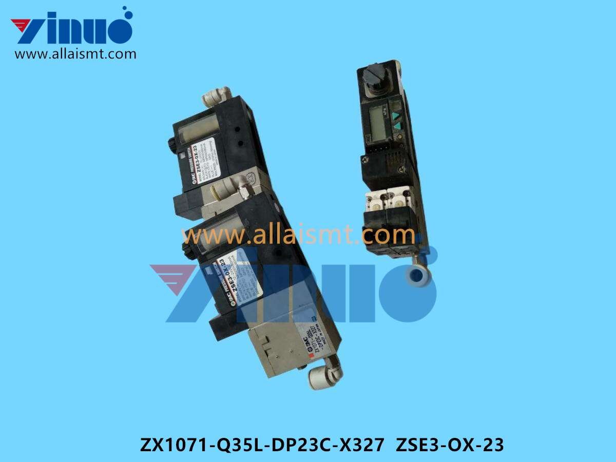 VACUUM GENERATOR ZX1071-Q35L-DP23C-X327 ZSE3-OX-23