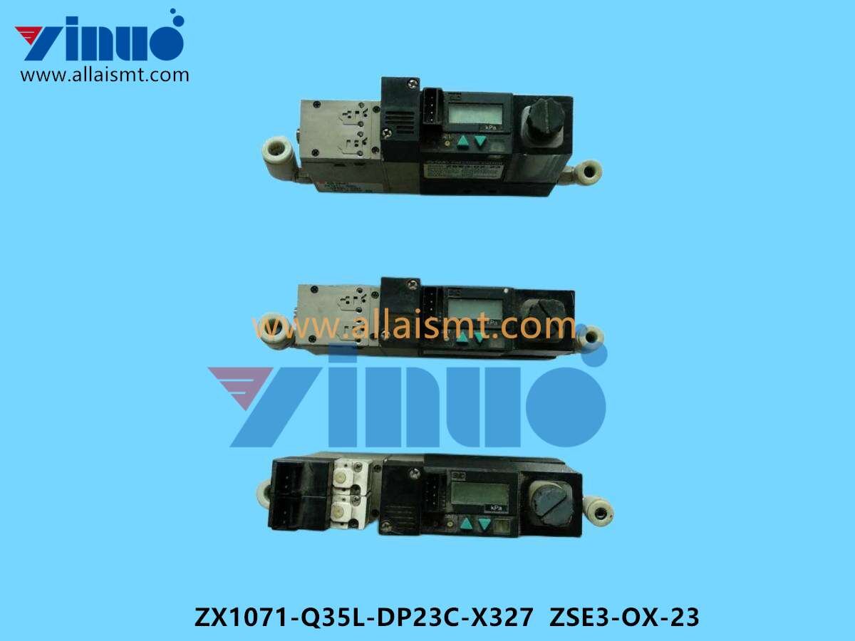 VACUUM GENERATOR ZX1071-Q35L-DP23C-X327 ZSE3-OX-23