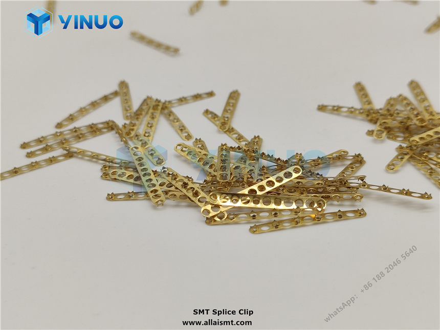 Fuji NXT SMT Splice Clip.SMT Splice Clips – Single Brass Shims