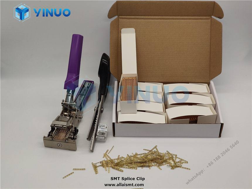 Fuji NXT SMT Splice Clip.SMT Splice Clips – Single Brass Shims