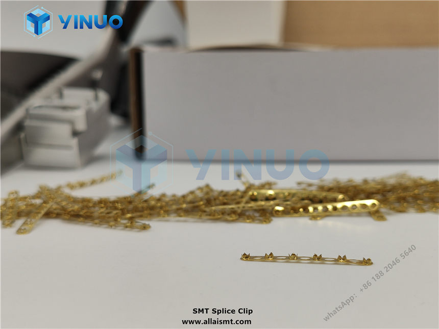 Fuji NXT SMT Splice Clip.SMT Splice Clips – Single Brass Shims