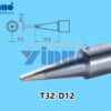 T32-D12 Hakko Soldering Tips
