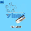 T33-SSD6 Hakko Soldering Tips