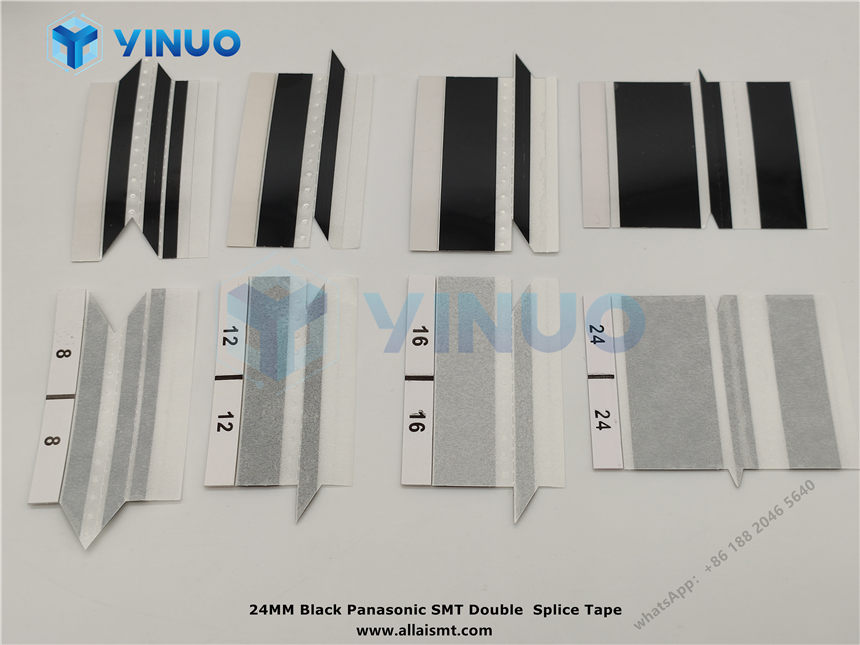 high viscosity Panasonic Black 24 MM SMT Double Splice Tape
