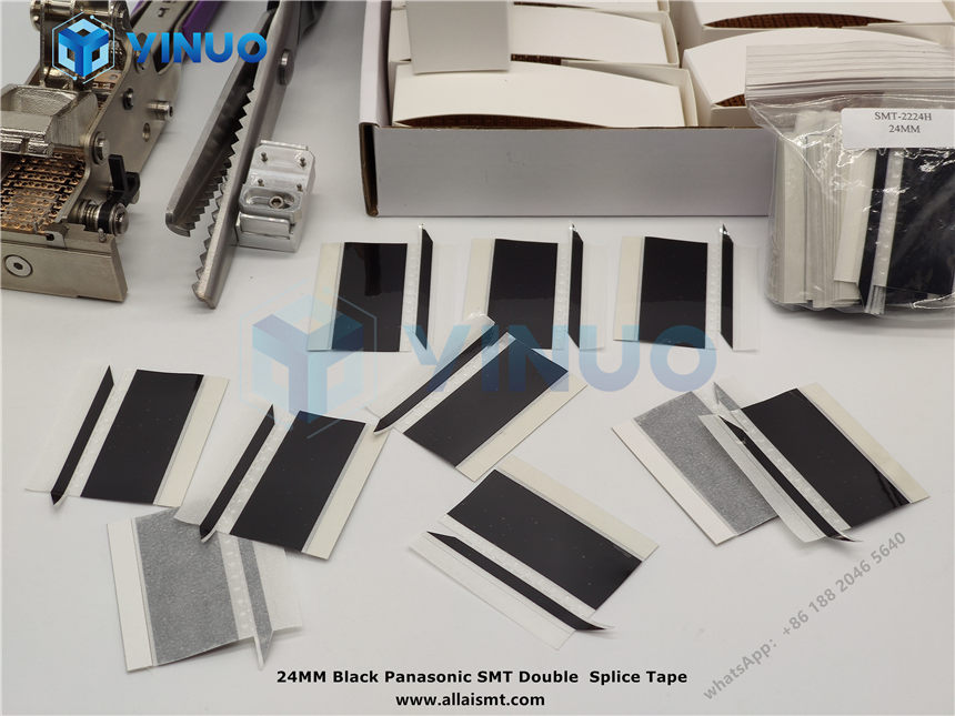 high viscosity Panasonic Black 24 MM SMT Double Splice Tape