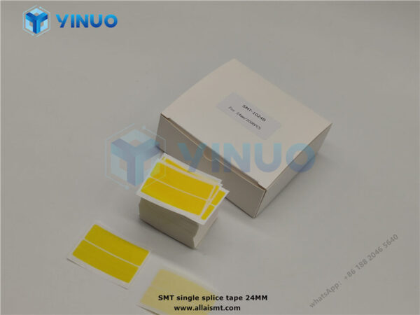 yellow ESD Economic SMT Single Splice Tape 24mm