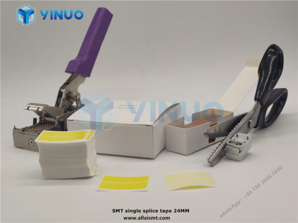 yellow ESD Economic SMT Single Splice Tape 24mm