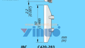 JBC C420283 Soldering Tip