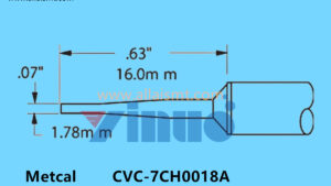 Metcal CVC-7CH0018A Soldering Tip
