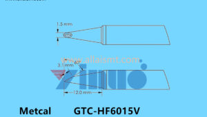 Metcal GTC-HF6015V Soldering Tip