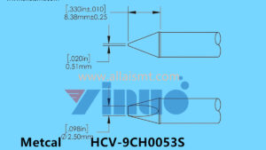 Metcal HCV-9CH0053S Soldering Tip
