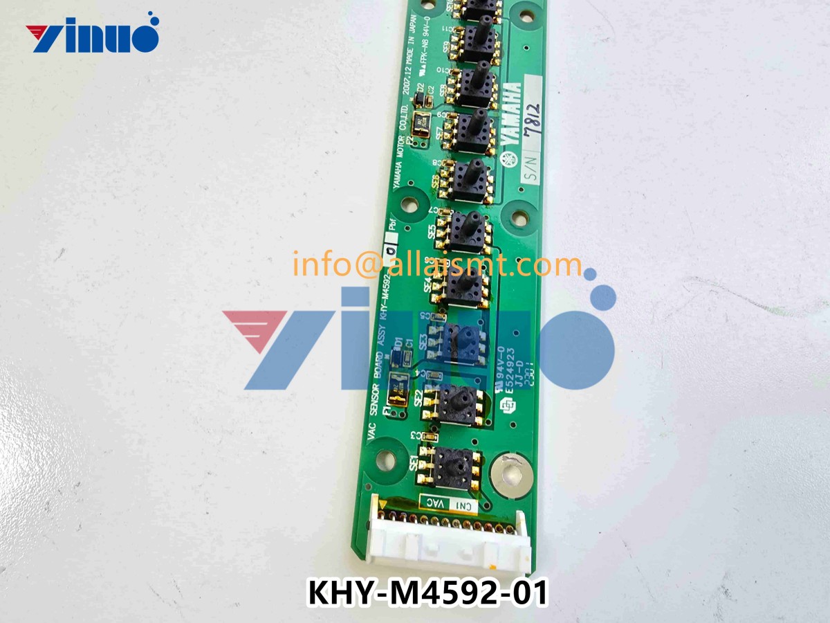 YAMAHA KHY-M4592-01 VAC SENSOR BOARD ASSY (2) YAMAHA KHY-M4592-01 VAC SENSOR BOARD ASSY