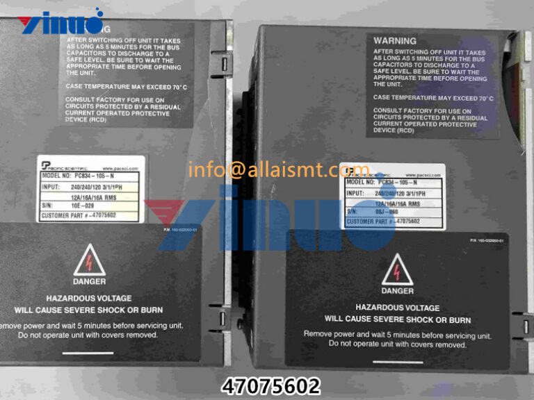 Universal Instrument AI 47075602 AMP;SERVO;BRUSHLESS;30A;15A